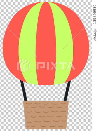 Cute Hot Air Balloon for City Map and Travel Theme Cute Hot Air Balloon for City Map and Travel Theme 139896950