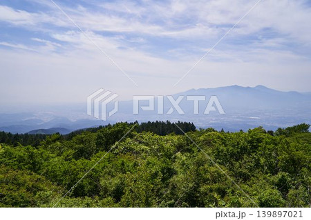 静岡県　芦ノ湖スカイライン杓子峠からの風景 139897021