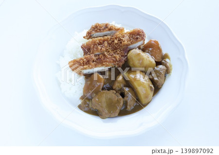 カツカレーライス カツカレーライス 139897092