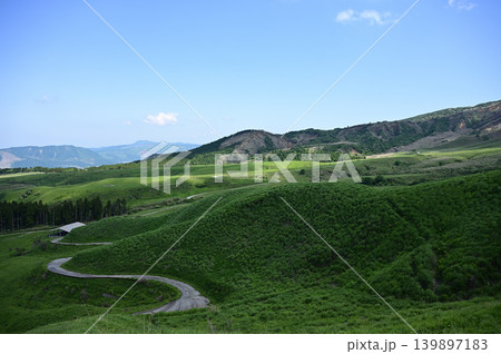 阿蘇パノラマラインの絶景 阿蘇パノラマラインの絶景 139897183