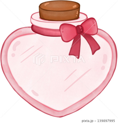 The shape heart jar The shape heart jar 139897995