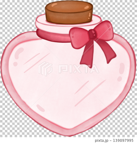 The shape heart jar The shape heart jar 139897995