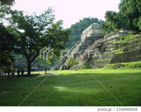 メキシコ　パレンケ遺跡 139898008