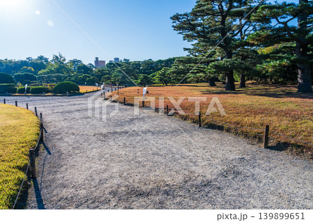 【特別名勝】栗林公園　晩秋の園内の風景　香川県高松市 139899651