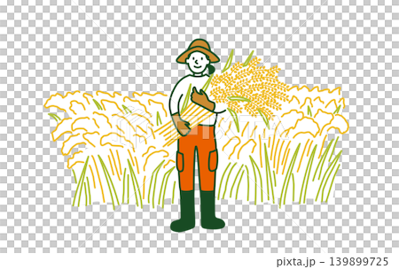 rice farmer woman rice farmer woman 139899725