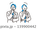 男女の医師セット 139900442