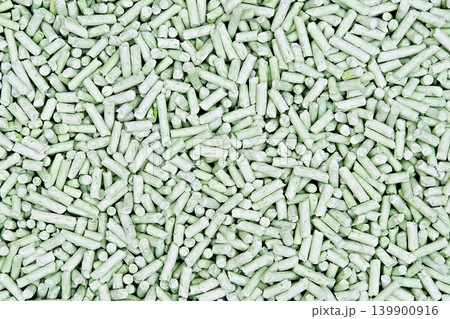 cat litter made from tofu (soybeans) cat litter made from tofu (soybeans) 139900916