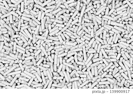 cat litter made from tofu (soybeans) cat litter made from tofu (soybeans) 139900917