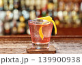 Purple rum and raspberry liquor cocktail 139900938