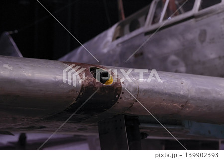 旧日本陸軍の戦闘機 飛燕の実機展示 139902393