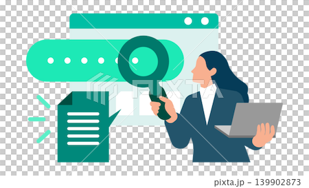 An illustration of a man and woman uploading documents to cloud storage. This is intended to illustrate the implementation of a document management system. An illustration of a man and woman uploading documents to cloud storage. This is intended to illustrate the implementation of a document management system. 139902873