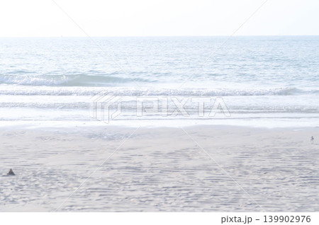 beach ,sand and sea or beach background or sea background 139902976