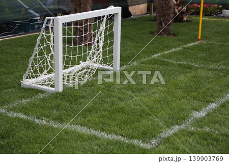 Soccer goal 139903769
