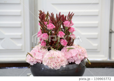 Flowers exposed on Floraart, 49 international garden exhibition in Zagreb, Croatia Flowers exposed on Floraart, 49 international garden exhibition in Zagreb, Croatia 139903772