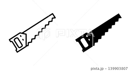Saw icon design template 139903807