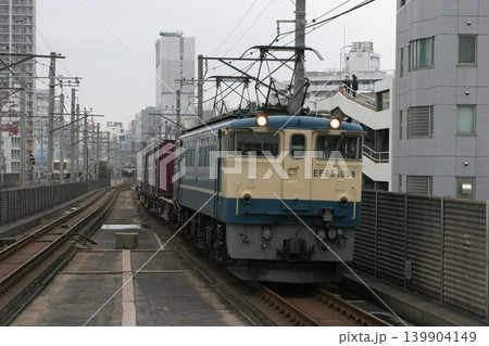 貨物列車【EF65-1038牽引】（本千葉駅にて） 139904149