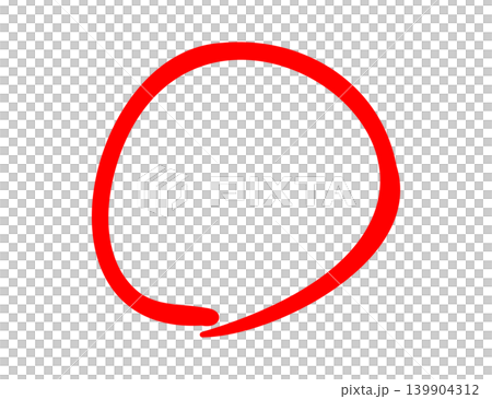 Simple handwritten flower circle Simple handwritten flower circle 139904312
