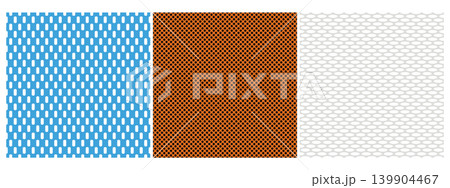 Sports fabric mesh collection. Seamless jersey material backgrounds. Sports fabric mesh collection. Seamless jersey material backgrounds. 139904467