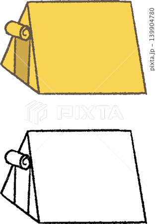 黄色いテント 139904780