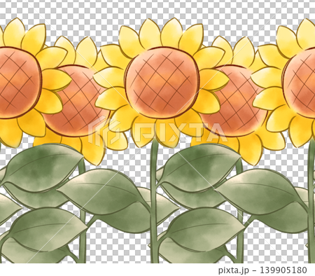 ひまわりのイラスト ひまわりのイラスト 139905180