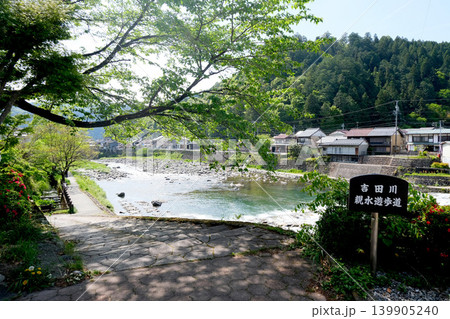 岐阜県郡上市_吉田川親水遊歩道3_2025年5月 岐阜県郡上市_吉田川親水遊歩道3_2025年5月 139905240
