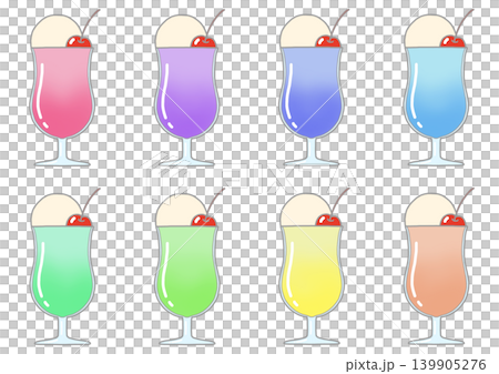 奶油蘇打水插圖集 奶油蘇打水插圖集 139905276