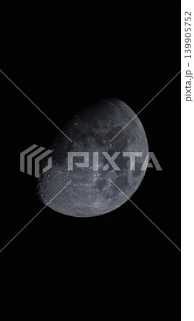 Waxing gibbous Moon with Mare Imbrium, Serenitatis, and Crisium 139905752