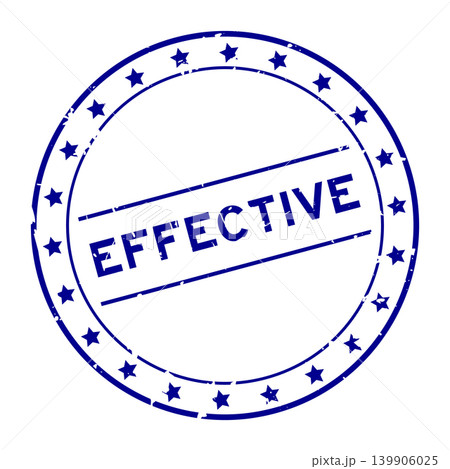 Grunge blue effective word round seal stamp on white background Grunge blue effective word round seal stamp on white background 139906025