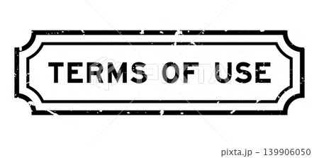 Grunge black terms of use word rubber seal stamp on white background Grunge black terms of use word rubber seal stamp on white background 139906050