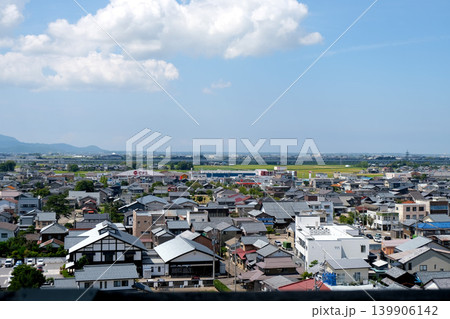 福井県坂井市_丸岡城から西側風景4_2025年8月 福井県坂井市_丸岡城から西側風景4_2025年8月 139906142