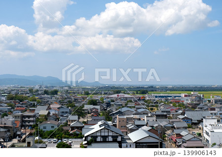 福井県坂井市_丸岡城から西側風景5_2025年8月 福井県坂井市_丸岡城から西側風景5_2025年8月 139906143