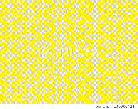 黄色の胡麻文様 黄色の胡麻文様 139906421