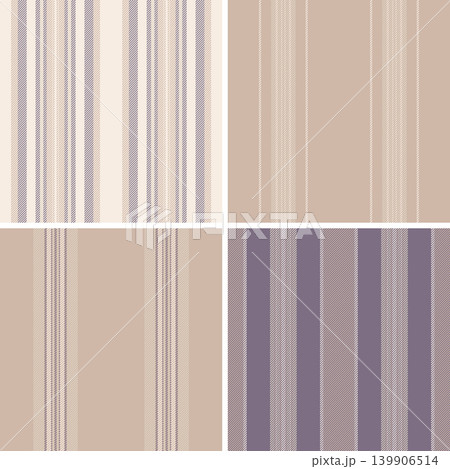 Seamless striped pattern pack for bespoke tailoring and exclusive fashion. Perfect for small sewing businesses, scarves, jackets, and digital presentations. Seamless striped pattern pack for bespoke tailoring and exclusive fashion. Perfect for small sewing businesses, scarves, jackets, and digital presentations. 139906514