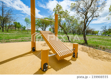 sports wooden simulator for working out torso of body sports wooden simulator for working out torso of body 139908555