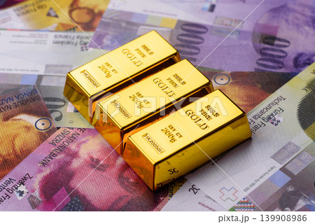 Swiss gold bars or ingots as a tool for balance, financial investment, and savings. Swiss gold bars Swiss gold bars or ingots as a tool for balance, financial investment, and savings. Swiss gold bars 139908986