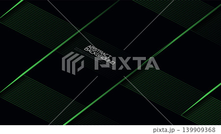Abstract green diagonal stripe geometric lines background Abstract green diagonal stripe geometric lines background 139909368