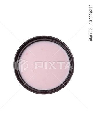 Milky liquid drinking yogurt, a useful food for healthy digestion. Drinking yogurt Milky liquid drinking yogurt, a useful food for healthy digestion. Drinking yogurt 139910216