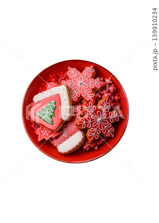 Christmas gingerbread, sweets and cookies for the festive table. Christmas gingerbread Christmas gingerbread, sweets and cookies for the festive table. Christmas gingerbread 139910234