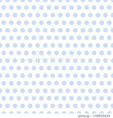 スカイブルーの水玉模様 やわらかな背景 139910424