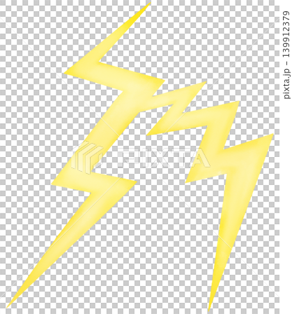 Lightning Strike (Lightning) - Simple Watercolor Illustration Lightning Strike (Lightning) - Simple Watercolor Illustration 139912379