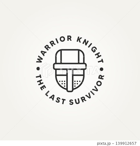 medieval knight helmet emblem badge symbol logo medieval knight helmet emblem badge symbol logo 139912657