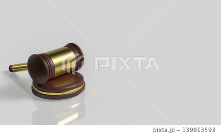 Legal Gavel For Justice Concept 3d render. Legal Gavel For Justice Concept 3d render. 139913593