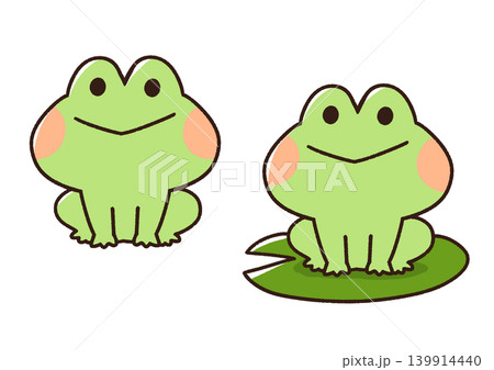 カエルのイラスト 139914440