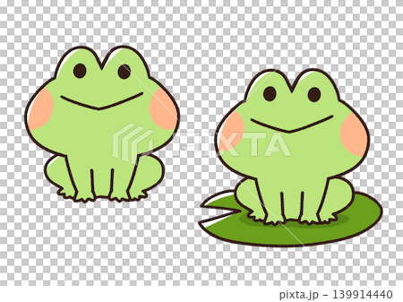 カエルのイラスト 139914440