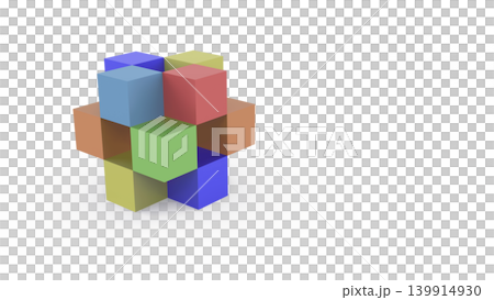 白色背景上的抽象彩色3D積木,象徵多樣性和建構性。推薦的簡報標題。 白色背景上的抽象彩色3D積木,象徵多樣性和建構性。推薦的簡報標題。 139914930