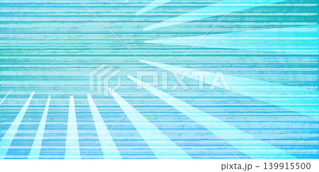 青い抽象的なサンバーストの動きの背景イラスト 139915500