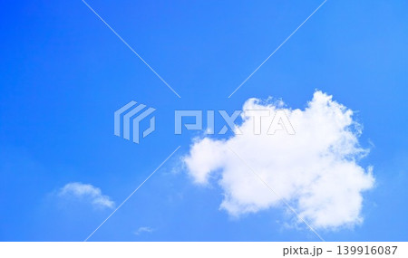 青空と雲イメージ 青空と雲イメージ 139916087