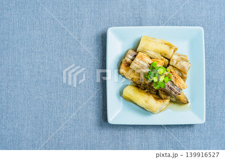 焼きなすのシンプルおかず 焼きなすのシンプルおかず 139916527