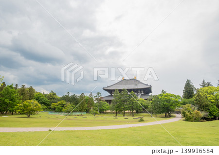 「奈良県」(5月)【観光地】奈良県東大寺の裏側 「奈良県」(5月)【観光地】奈良県東大寺の裏側 139916584