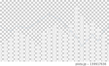 シームレスグラフ背景パターン(棒グラフ+折れ線グラフ・単色) シームレスグラフ背景パターン(棒グラフ+折れ線グラフ・単色) 139917636